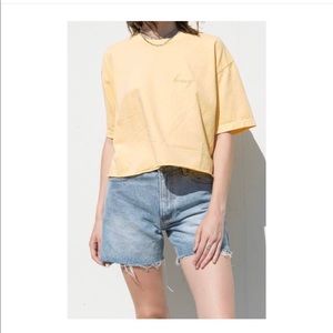 brandy melville honey tee